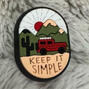 Keep it Simple Jeep Shoe Charm 5/$20